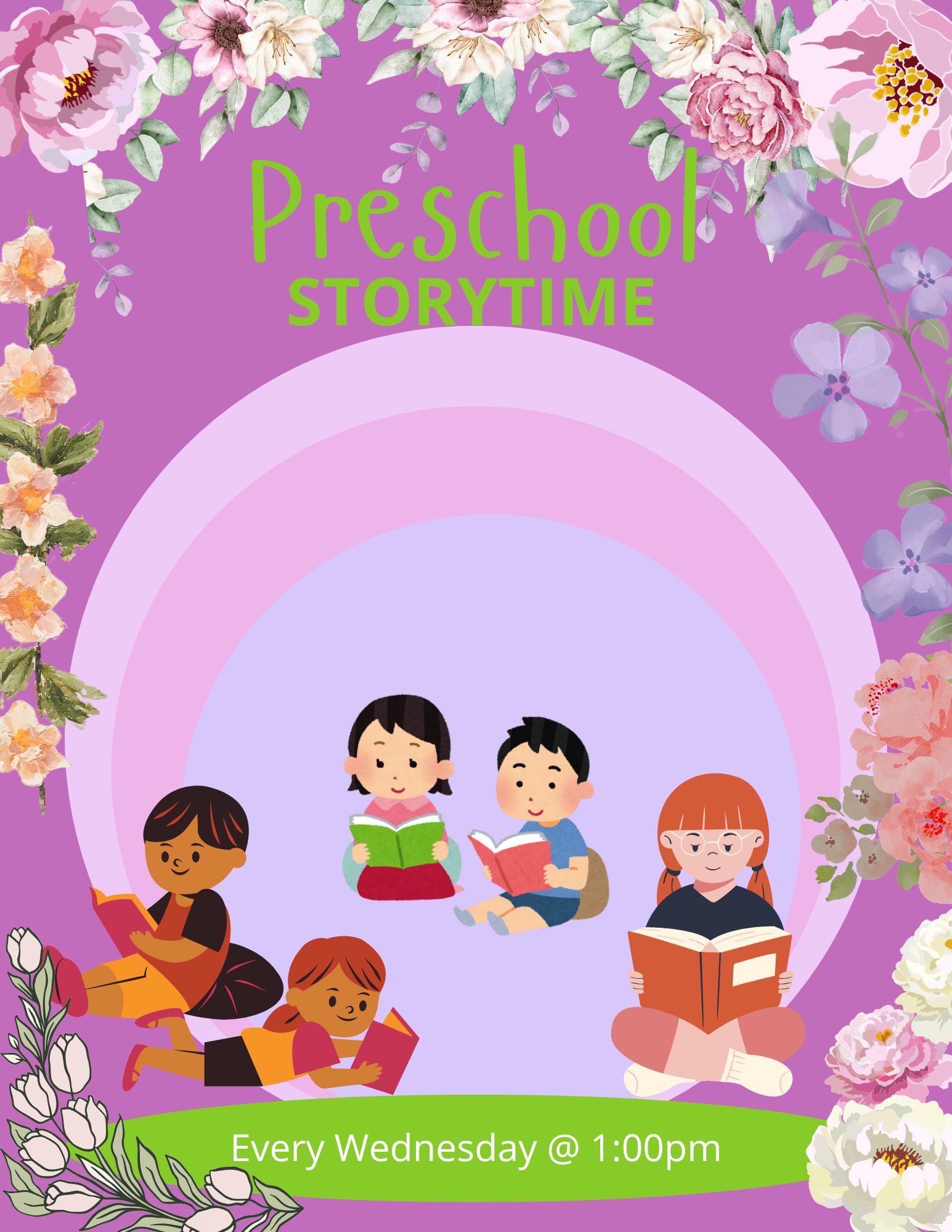 Preschool Storytime - Spring